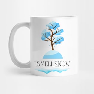 I Smell Snow - Winter - Frozen Tree Mug